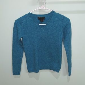 ✨LUXURY 100% CASHMERE CROPPED LONG SLEEVE SHIRT✨